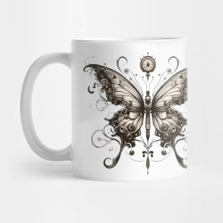 Frilly Steampunk Butterly Mug